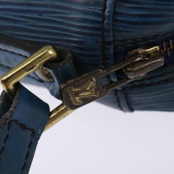 LOUIS VUITTON Epi Trocadero 23 Shoulder Bag Blue - Picture 9 of 16